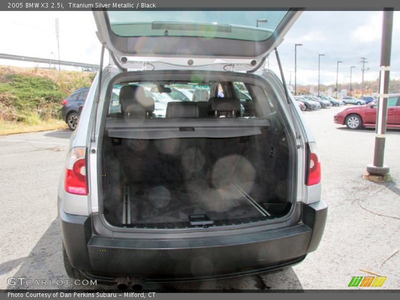 Titanium Silver Metallic / Black 2005 BMW X3 2.5i