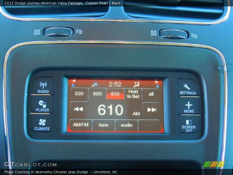 Copper Pearl / Black 2013 Dodge Journey American Value Package