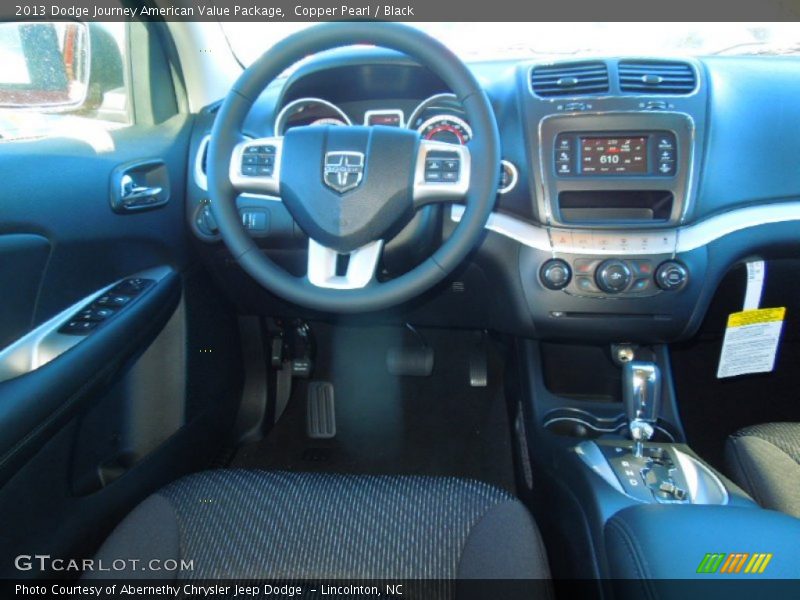 Copper Pearl / Black 2013 Dodge Journey American Value Package