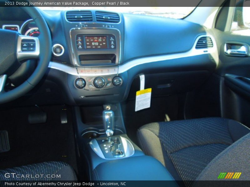 Copper Pearl / Black 2013 Dodge Journey American Value Package