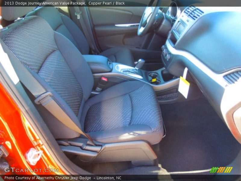 Copper Pearl / Black 2013 Dodge Journey American Value Package