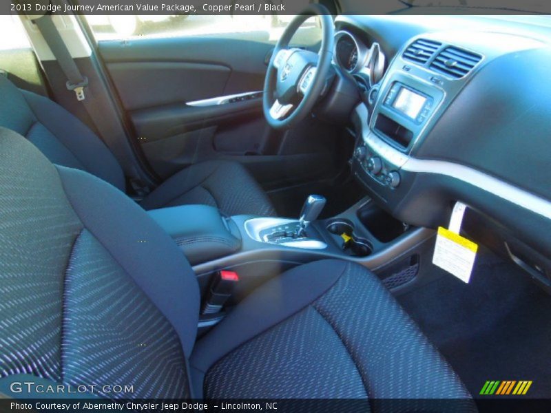 Copper Pearl / Black 2013 Dodge Journey American Value Package