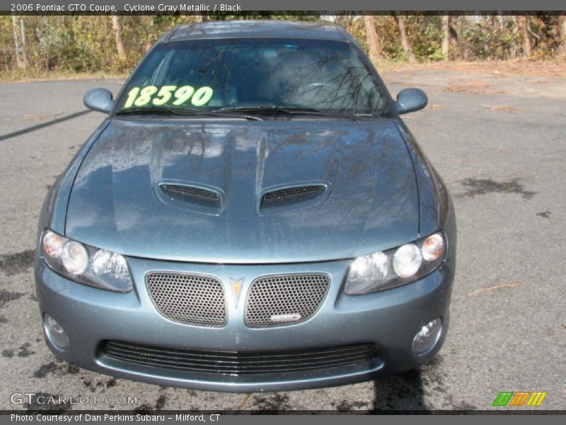 Cyclone Gray Metallic / Black 2006 Pontiac GTO Coupe