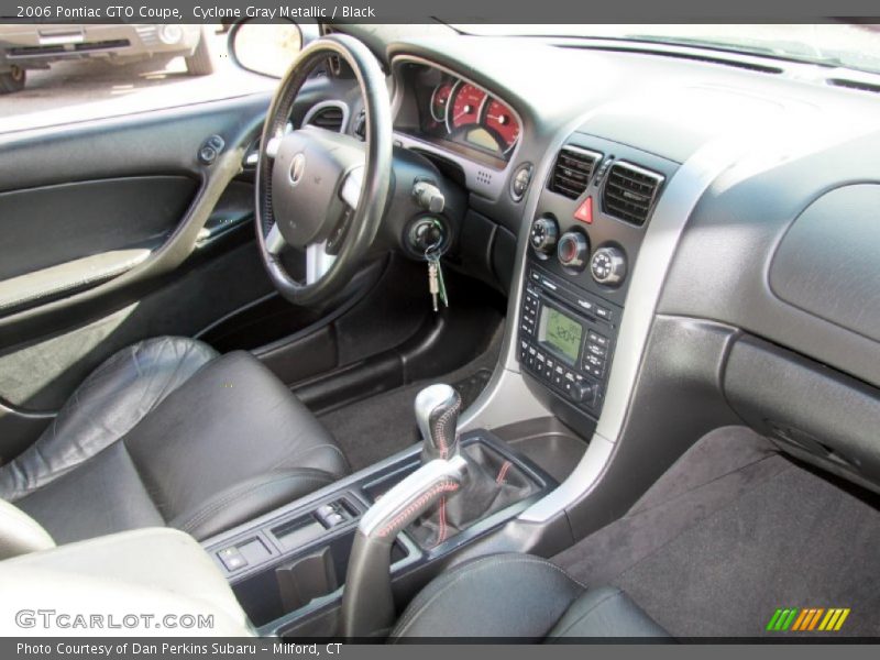 Cyclone Gray Metallic / Black 2006 Pontiac GTO Coupe