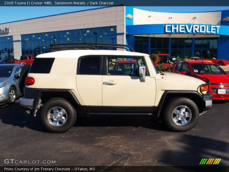 Sandstorm Metallic / Dark Charcoal 2008 Toyota FJ Cruiser 4WD