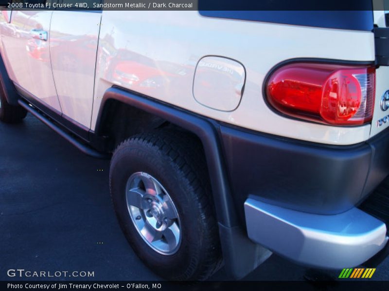 Sandstorm Metallic / Dark Charcoal 2008 Toyota FJ Cruiser 4WD
