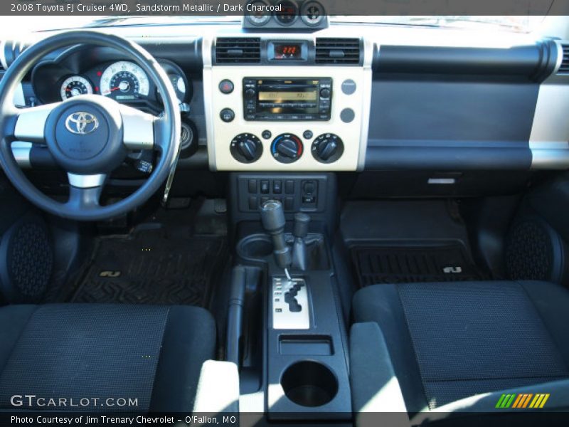 Sandstorm Metallic / Dark Charcoal 2008 Toyota FJ Cruiser 4WD