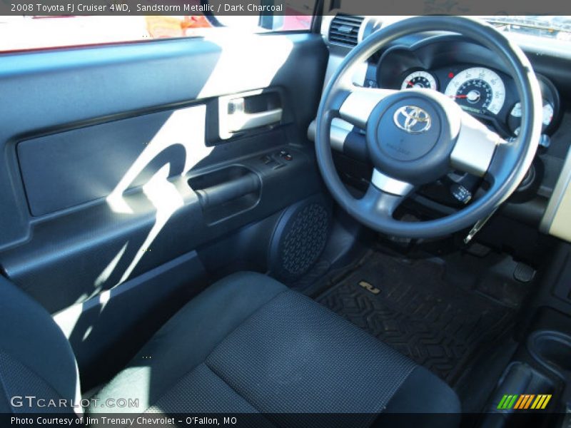 Sandstorm Metallic / Dark Charcoal 2008 Toyota FJ Cruiser 4WD