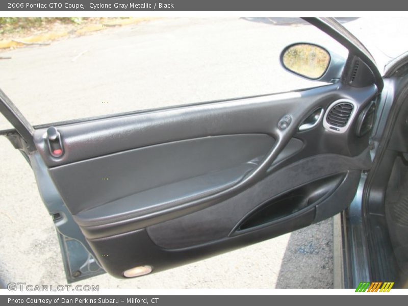 Cyclone Gray Metallic / Black 2006 Pontiac GTO Coupe