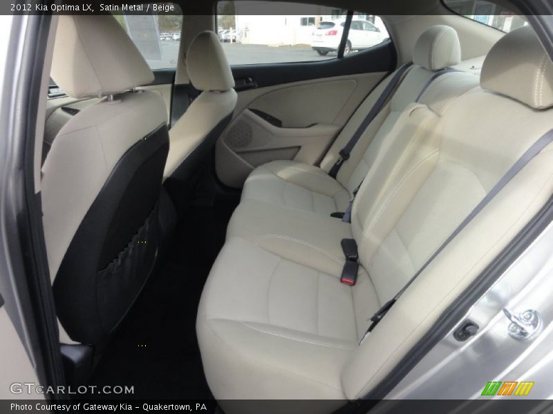 Satin Metal / Beige 2012 Kia Optima LX