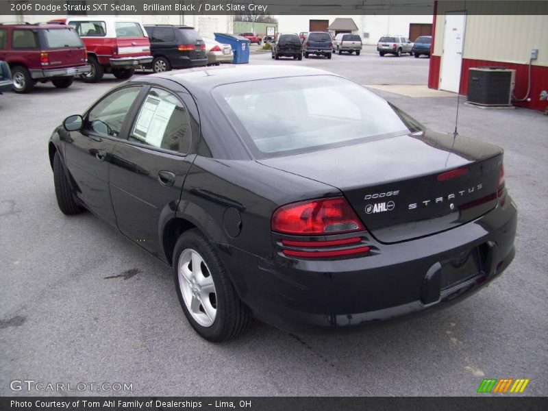 Brilliant Black / Dark Slate Grey 2006 Dodge Stratus SXT Sedan