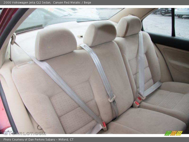 Canyon Red Metallic / Beige 2000 Volkswagen Jetta GLS Sedan