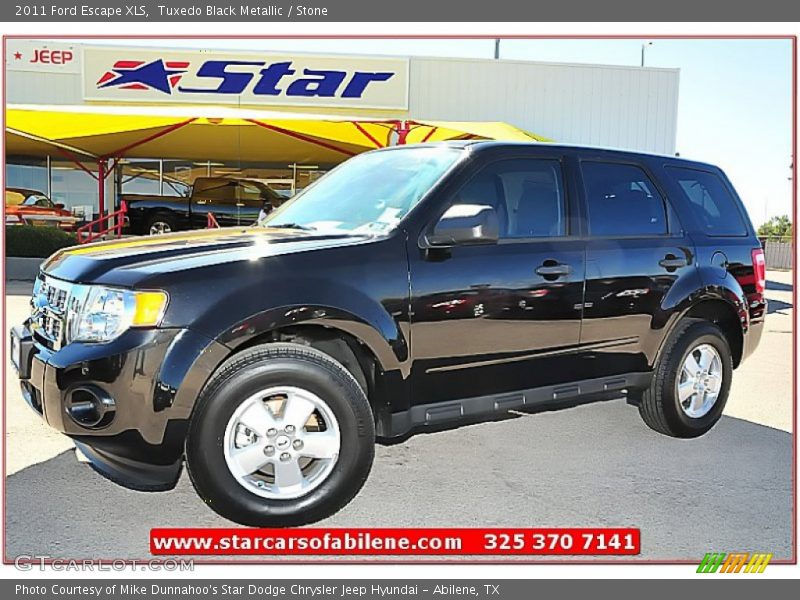 Tuxedo Black Metallic / Stone 2011 Ford Escape XLS