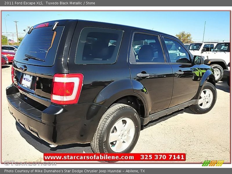 Tuxedo Black Metallic / Stone 2011 Ford Escape XLS