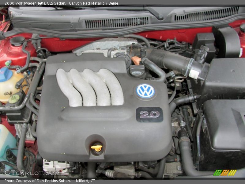 Canyon Red Metallic / Beige 2000 Volkswagen Jetta GLS Sedan