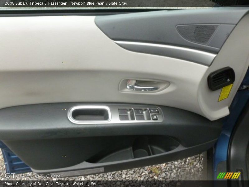 Newport Blue Pearl / Slate Gray 2008 Subaru Tribeca 5 Passenger