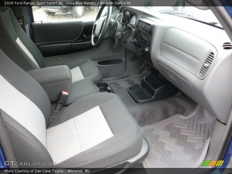  2008 Ranger Sport SuperCab Medium Dark Flint Interior