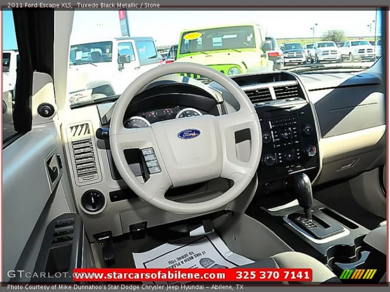 Tuxedo Black Metallic / Stone 2011 Ford Escape XLS
