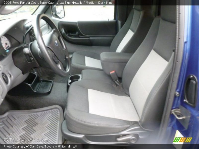 Front Seat of 2008 Ranger Sport SuperCab