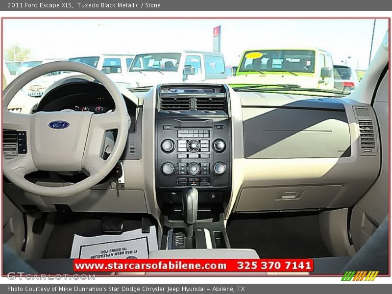 Tuxedo Black Metallic / Stone 2011 Ford Escape XLS