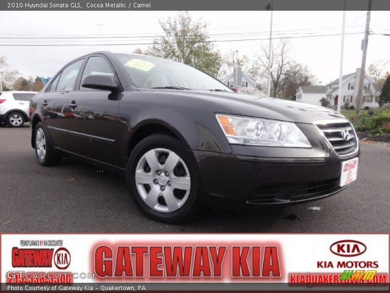 Cocoa Metallic / Camel 2010 Hyundai Sonata GLS