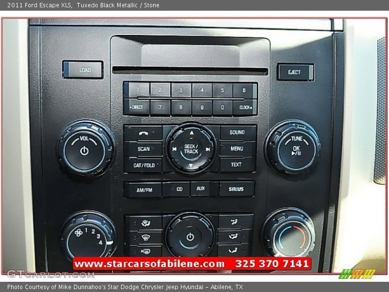 Tuxedo Black Metallic / Stone 2011 Ford Escape XLS