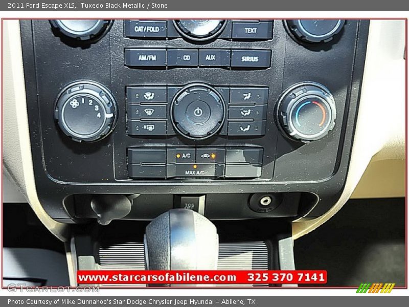 Tuxedo Black Metallic / Stone 2011 Ford Escape XLS