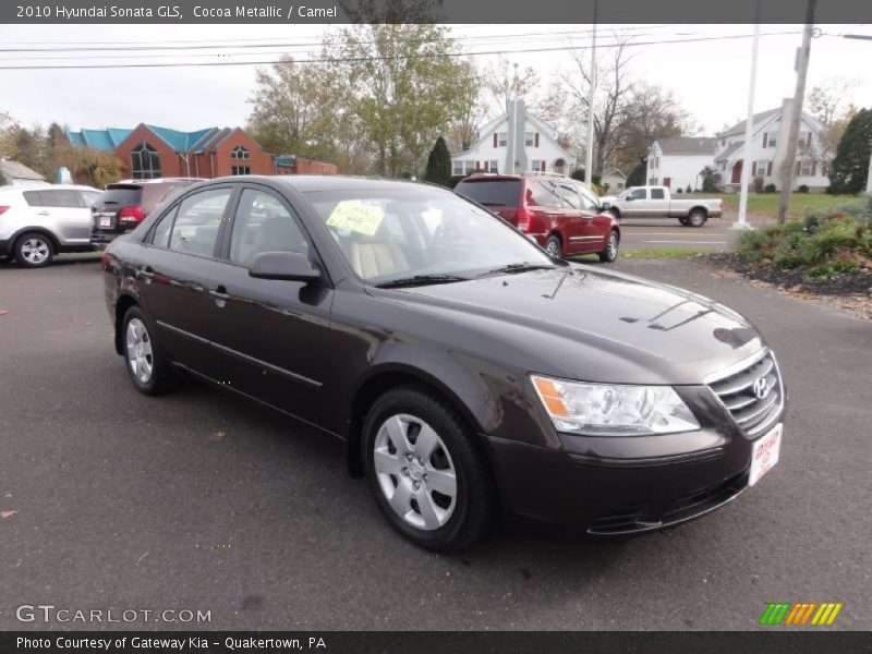 Cocoa Metallic / Camel 2010 Hyundai Sonata GLS