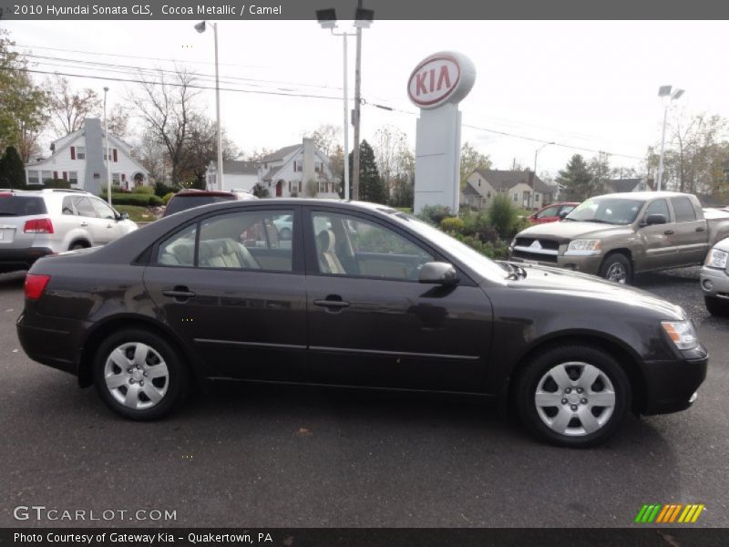 Cocoa Metallic / Camel 2010 Hyundai Sonata GLS