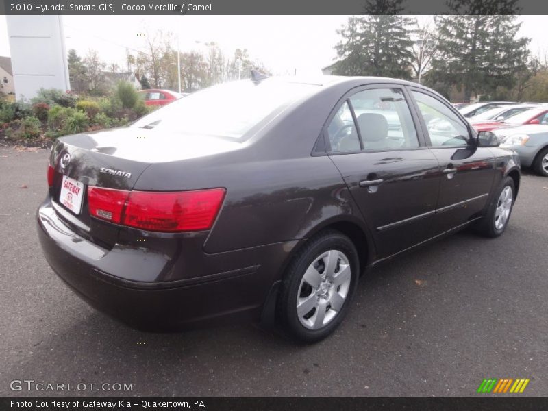 Cocoa Metallic / Camel 2010 Hyundai Sonata GLS