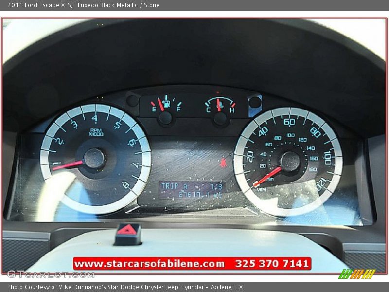 Tuxedo Black Metallic / Stone 2011 Ford Escape XLS