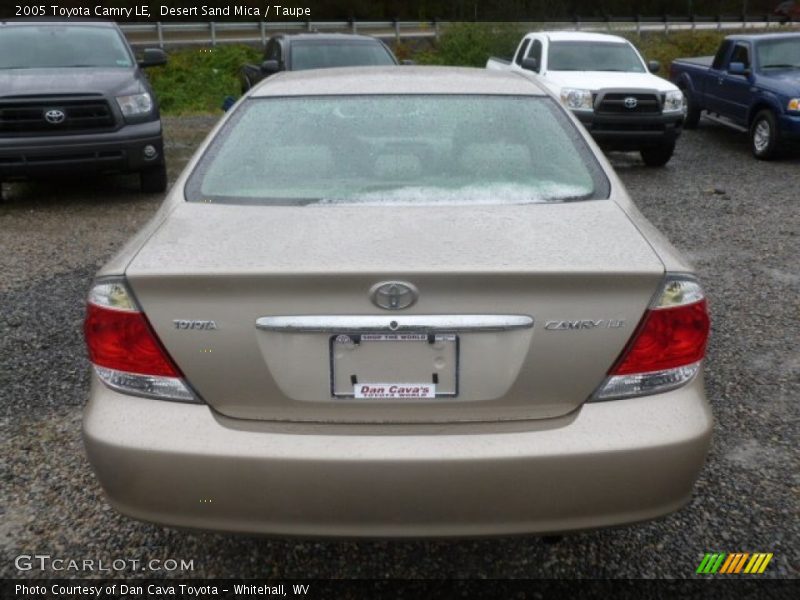 Desert Sand Mica / Taupe 2005 Toyota Camry LE