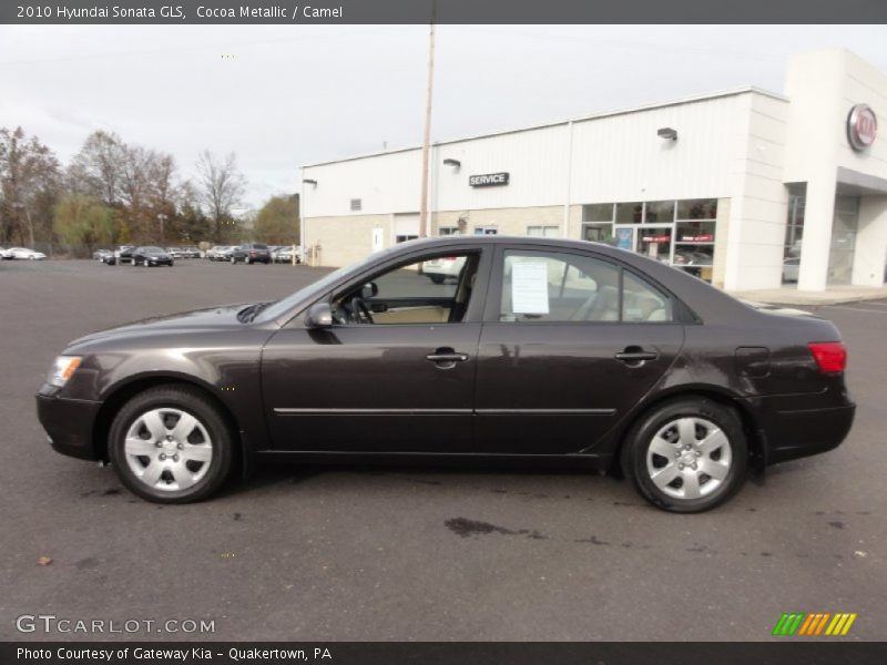 Cocoa Metallic / Camel 2010 Hyundai Sonata GLS
