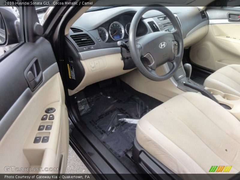 Cocoa Metallic / Camel 2010 Hyundai Sonata GLS