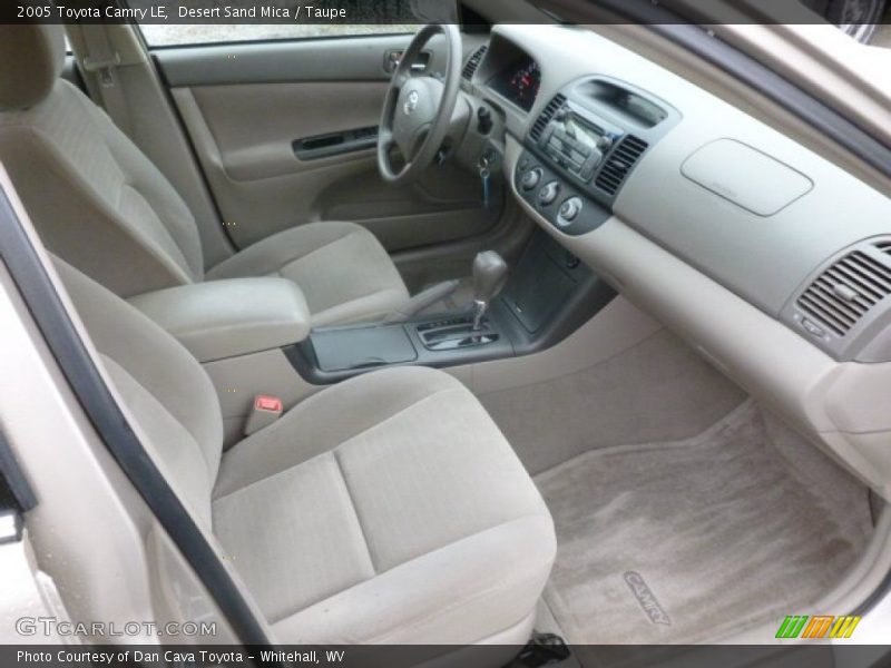  2005 Camry LE Taupe Interior