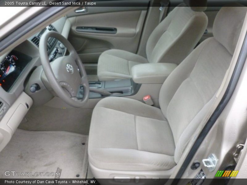  2005 Camry LE Taupe Interior