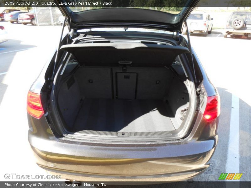 Lava Grey Pearl Effect / Black 2009 Audi A3 2.0T quattro