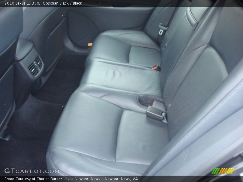 Obsidian Black / Black 2010 Lexus ES 350