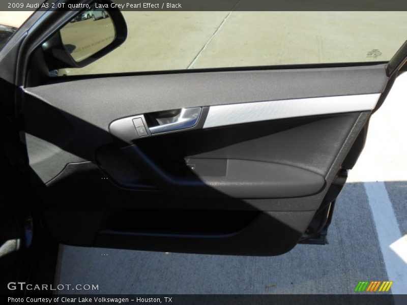 Lava Grey Pearl Effect / Black 2009 Audi A3 2.0T quattro