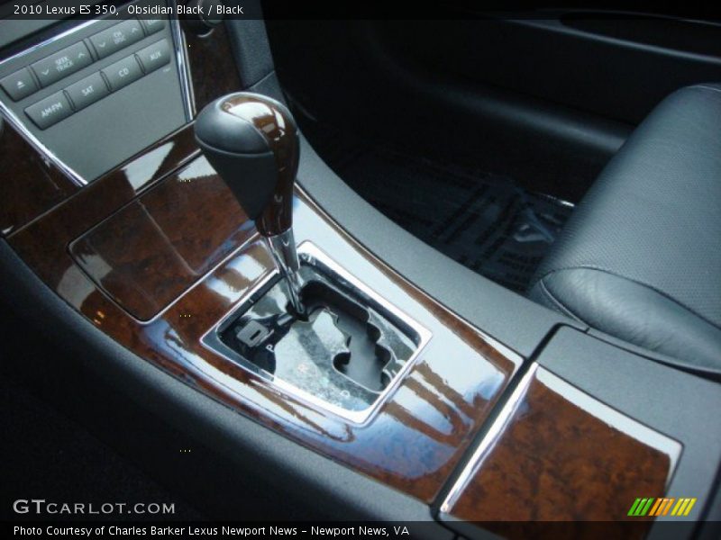 Obsidian Black / Black 2010 Lexus ES 350