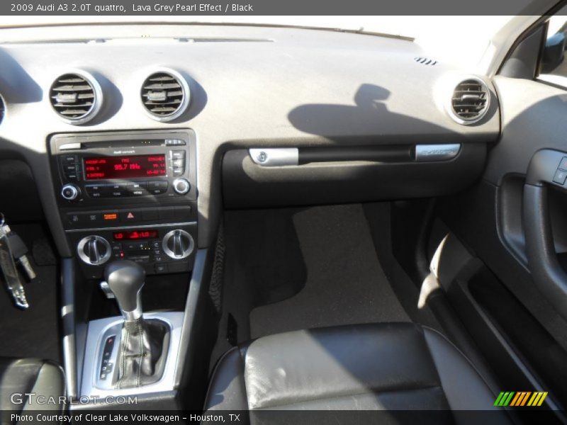 Lava Grey Pearl Effect / Black 2009 Audi A3 2.0T quattro