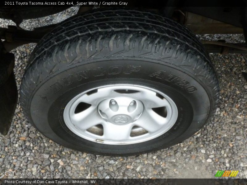 Super White / Graphite Gray 2011 Toyota Tacoma Access Cab 4x4