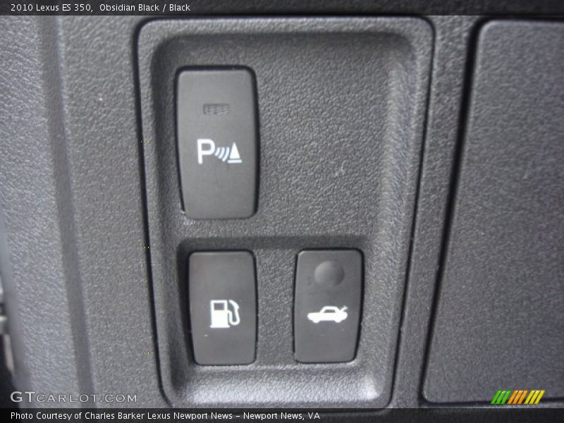 Obsidian Black / Black 2010 Lexus ES 350
