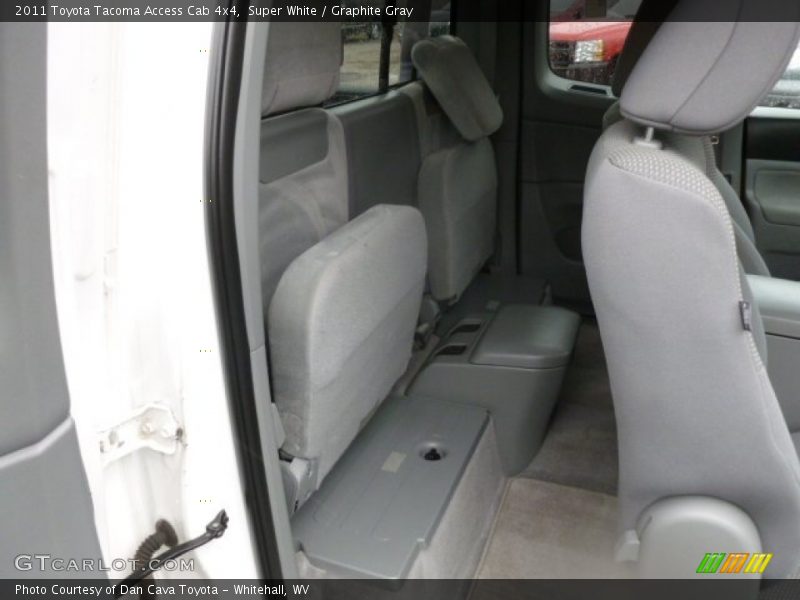 Super White / Graphite Gray 2011 Toyota Tacoma Access Cab 4x4