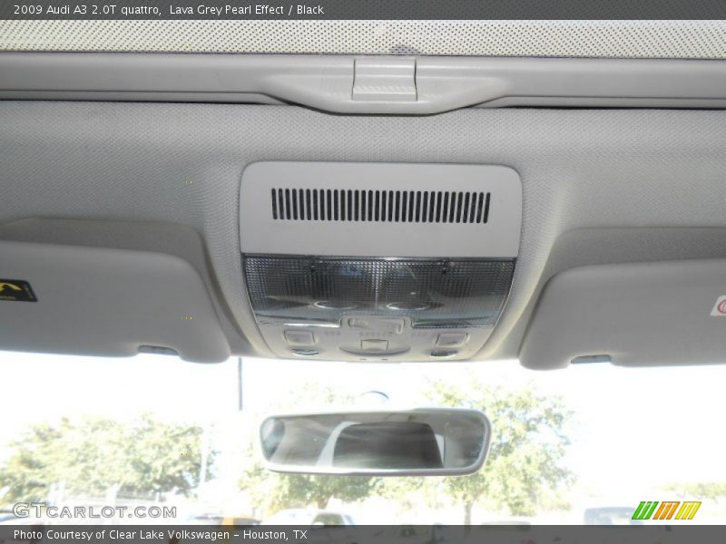 Lava Grey Pearl Effect / Black 2009 Audi A3 2.0T quattro