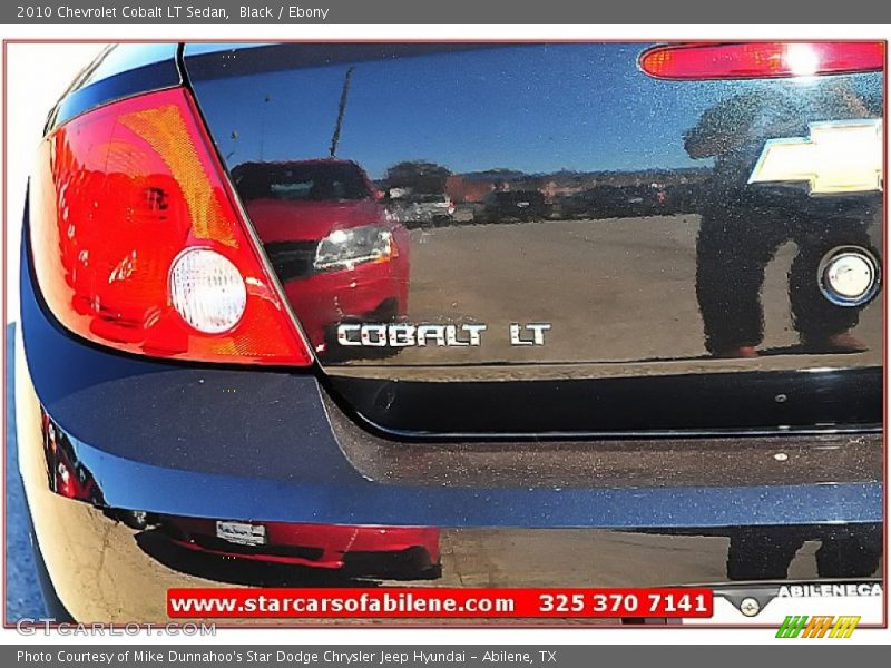 Black / Ebony 2010 Chevrolet Cobalt LT Sedan