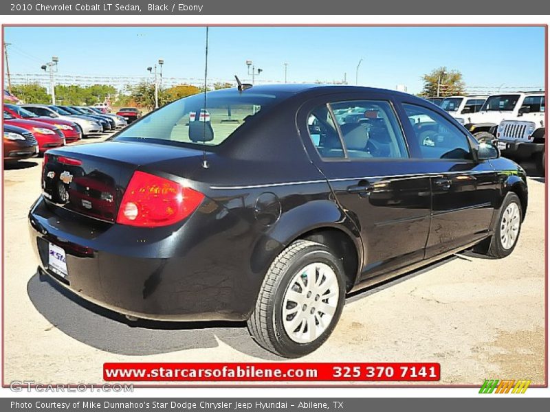 Black / Ebony 2010 Chevrolet Cobalt LT Sedan