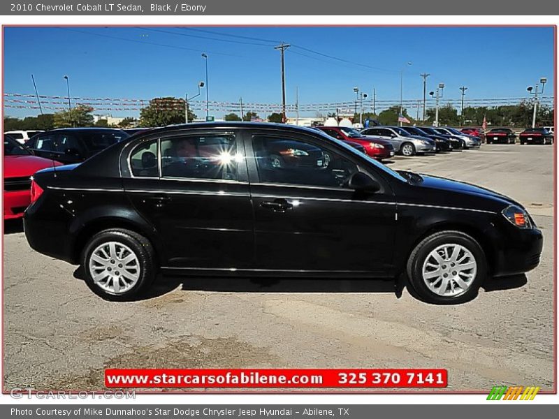 Black / Ebony 2010 Chevrolet Cobalt LT Sedan