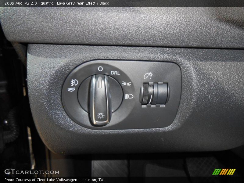 Controls of 2009 A3 2.0T quattro