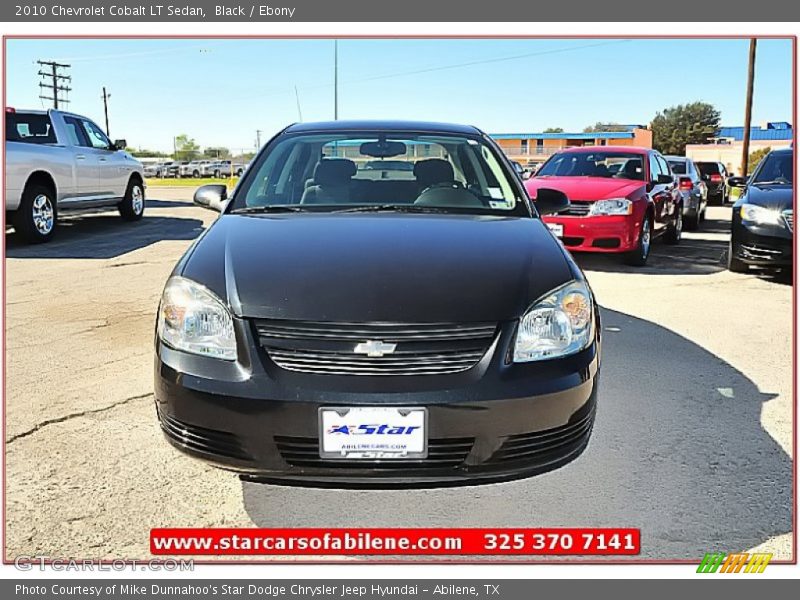 Black / Ebony 2010 Chevrolet Cobalt LT Sedan